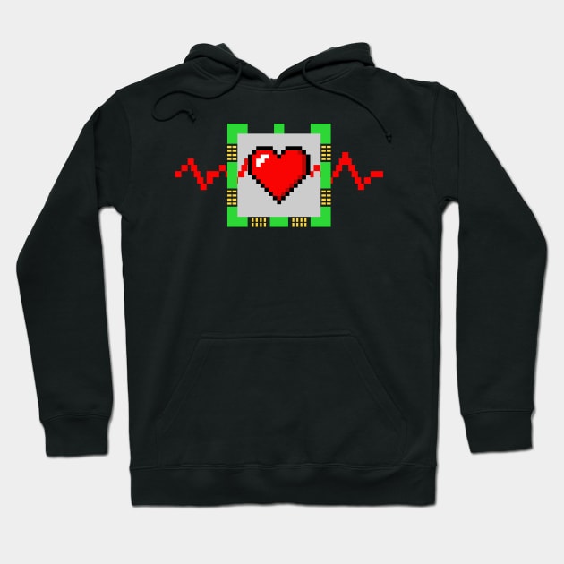 CPU heartbeat Hoodie by Shahba